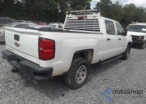 2018 Chevrolet Silverado 1500 Wt из США, поврежденный, VIN 3GCPCNEC8JG365349